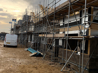 Timber Frame Scaffolding in Cambridgeshire