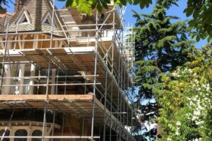 Re-roofing Scaffolding